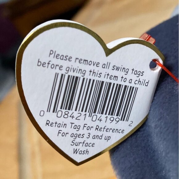 Ty Beanie Baby Jake The Mallard Duck Plush Toy Collectible 1997 Original Baby Wi - Picture 8 of 10